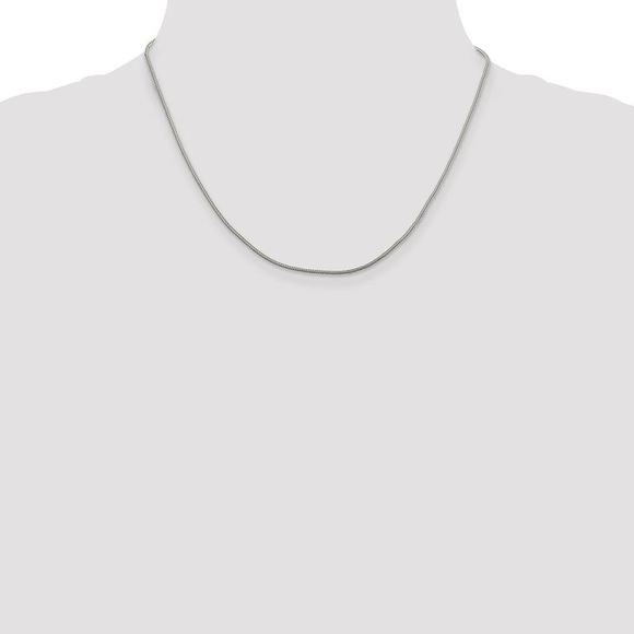 Sterling Silver Coastal Carolina U Medium Crest Necklace - 18 In